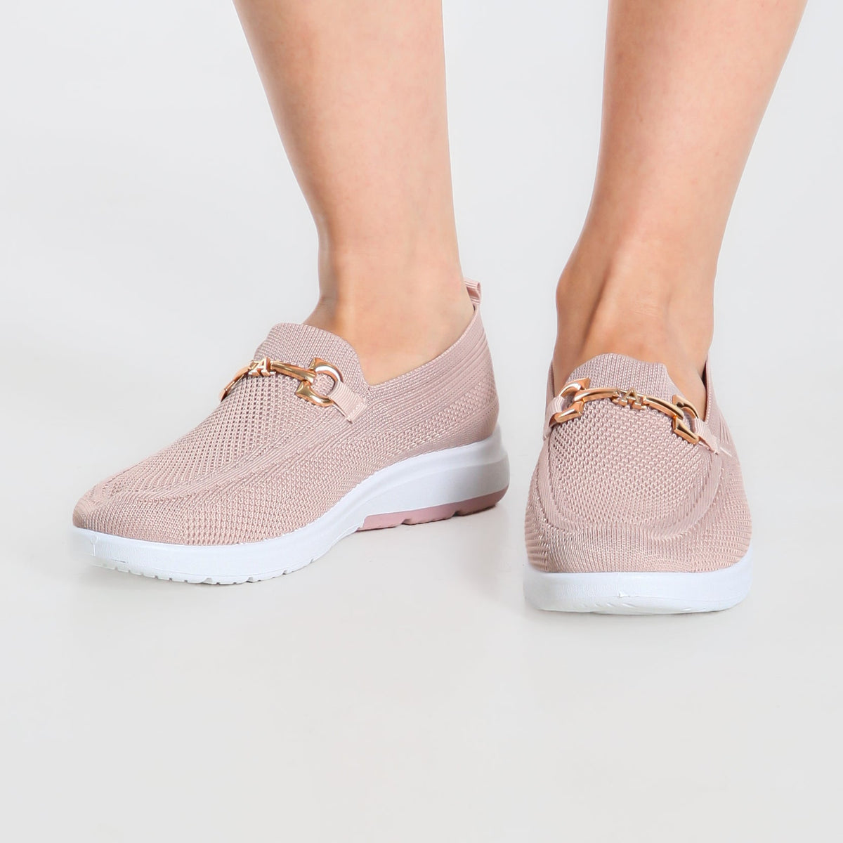 Christine | Comfort Fit Slip-On Loafers with Platform Sole