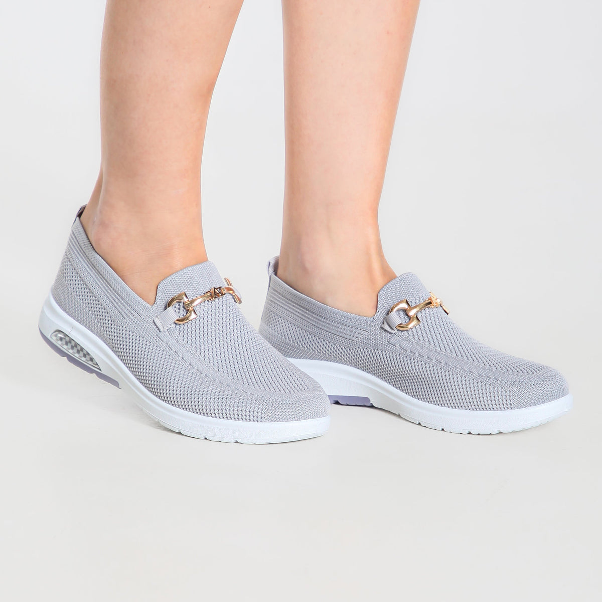 Christine | Comfort Fit Slip-On Loafers with Platform Sole