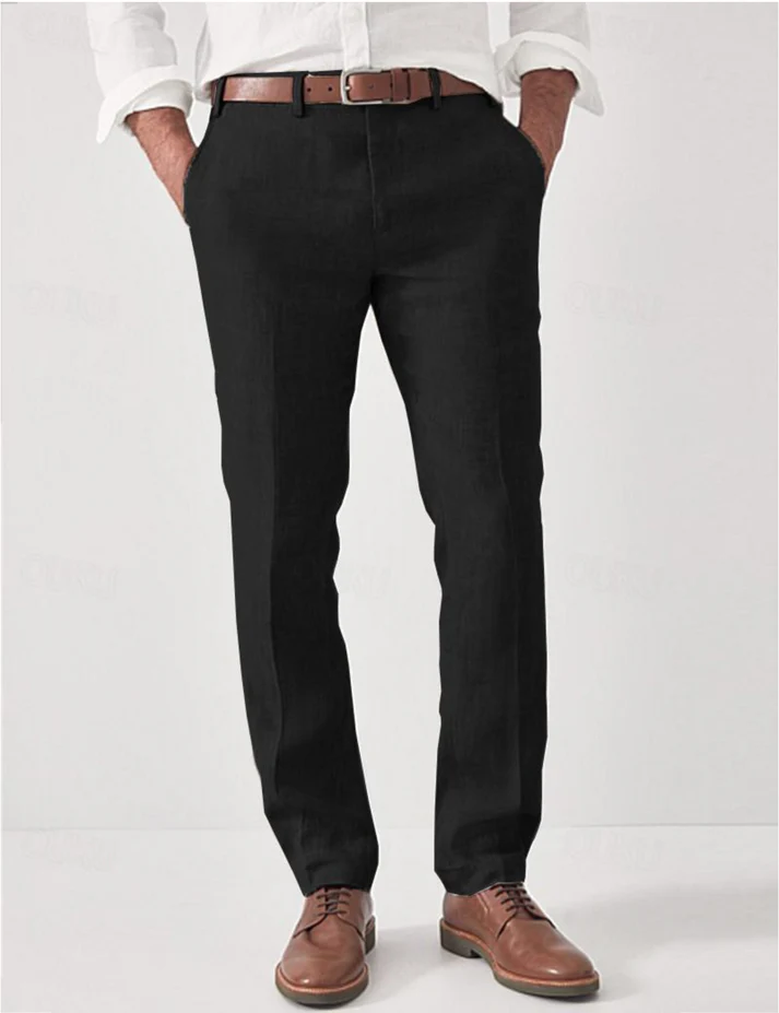 George | Tailored Fit Casual Trousers with Comfortable Fit