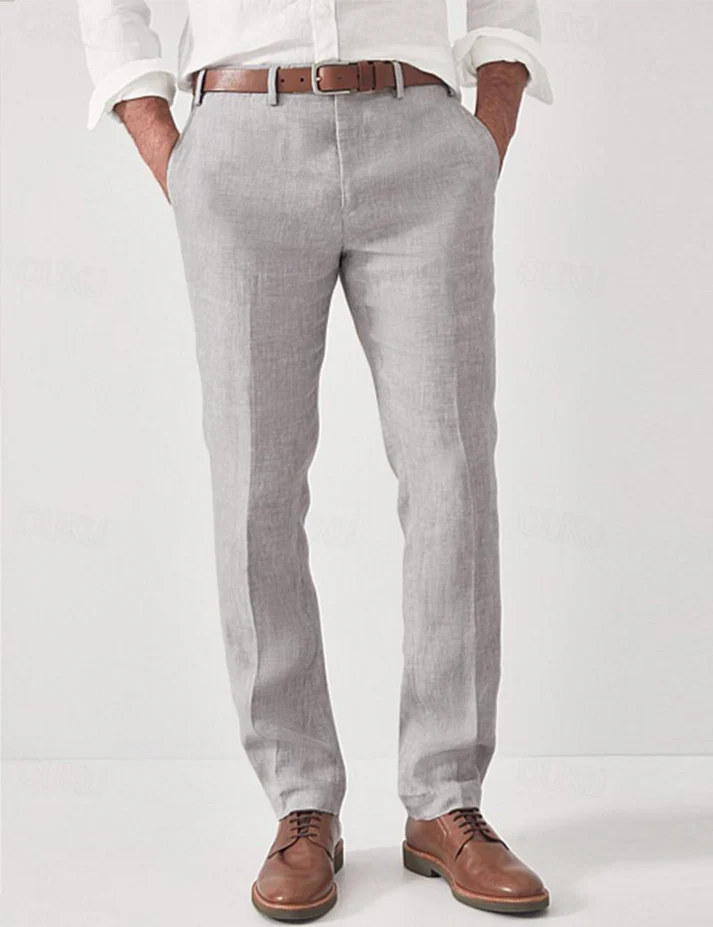 George | Tailored Fit Casual Trousers with Comfortable Fit