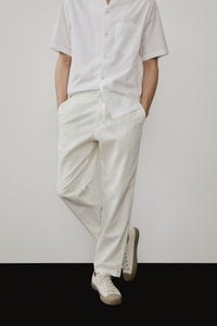Jack | Relaxed Fit Tapered Trousers with Elasticated Waist