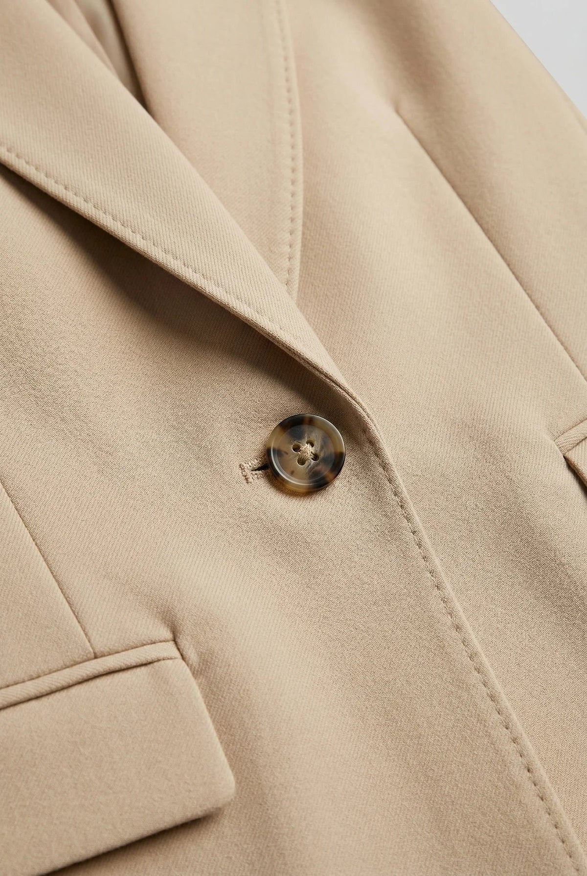 Julie | Single Button Notch Lapel Blazer