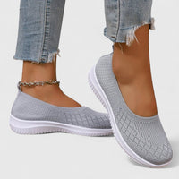 Linda | Pull On Knit Sneakers for Smart Casual Everyday Wear