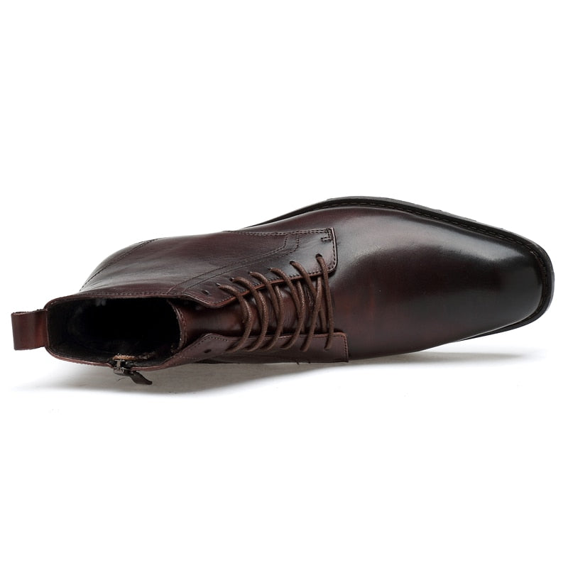 Men's Classic Genuine Leather Tall Boots