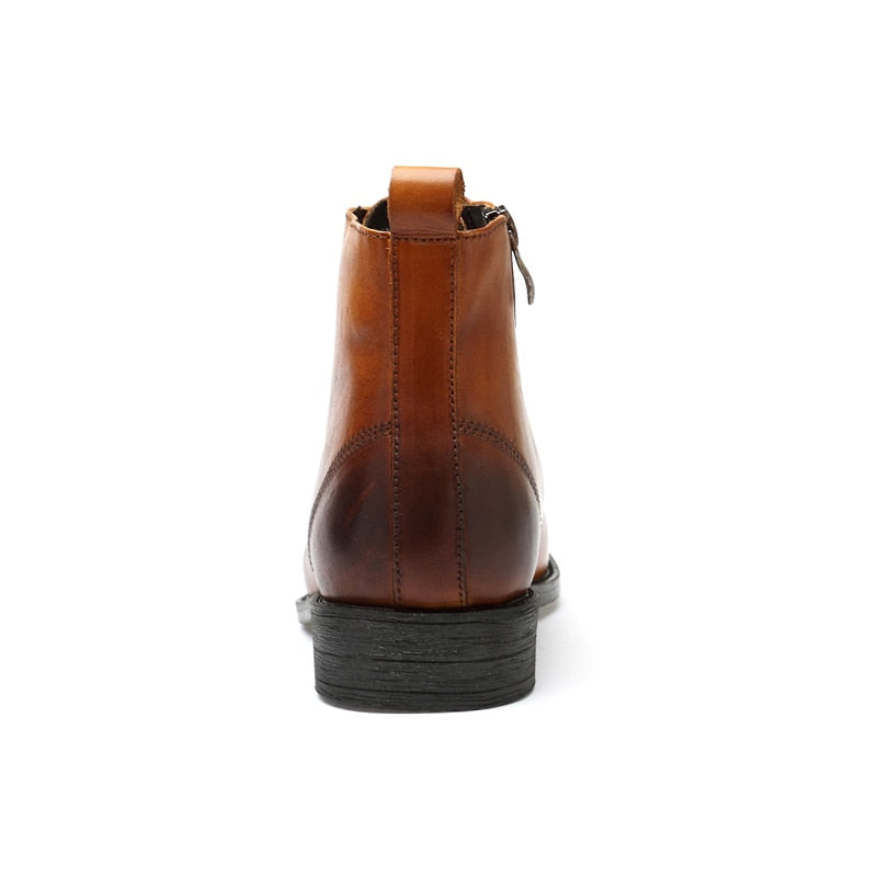 Men's Classic Genuine Leather Tall Boots