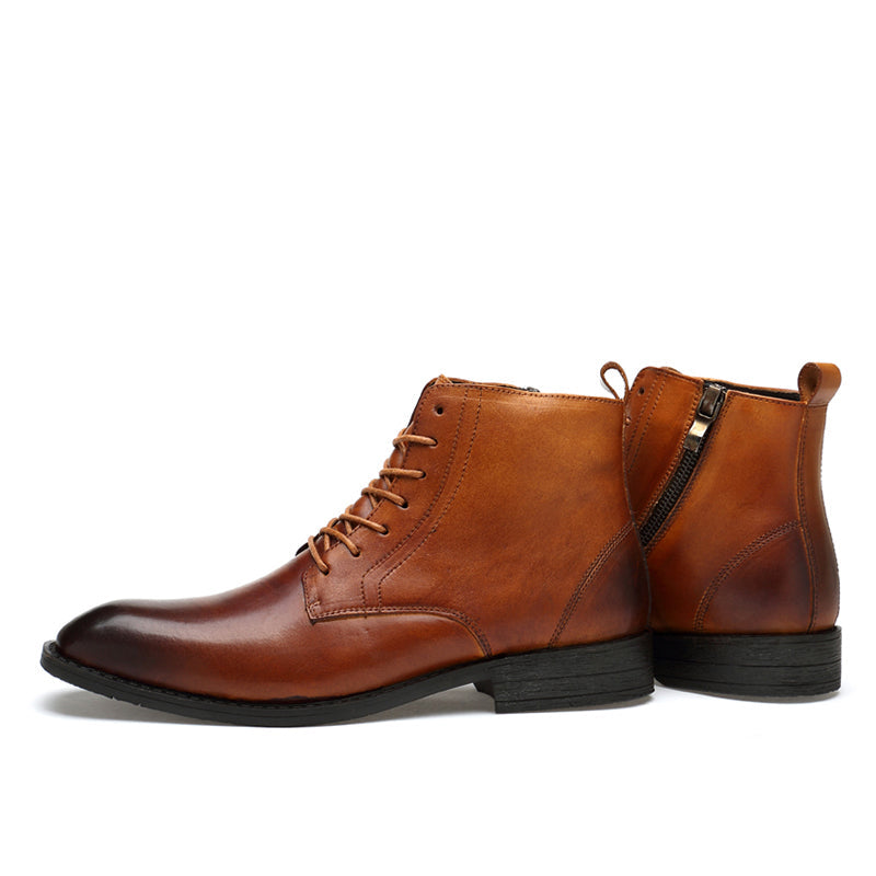 Men's Classic Genuine Leather Tall Boots