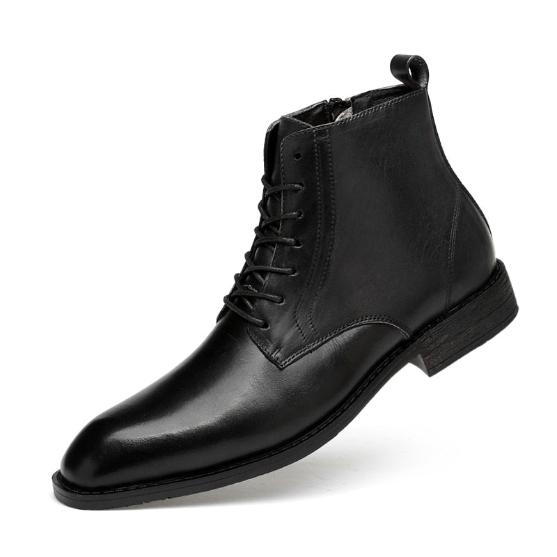 Men's Classic Genuine Leather Tall Boots