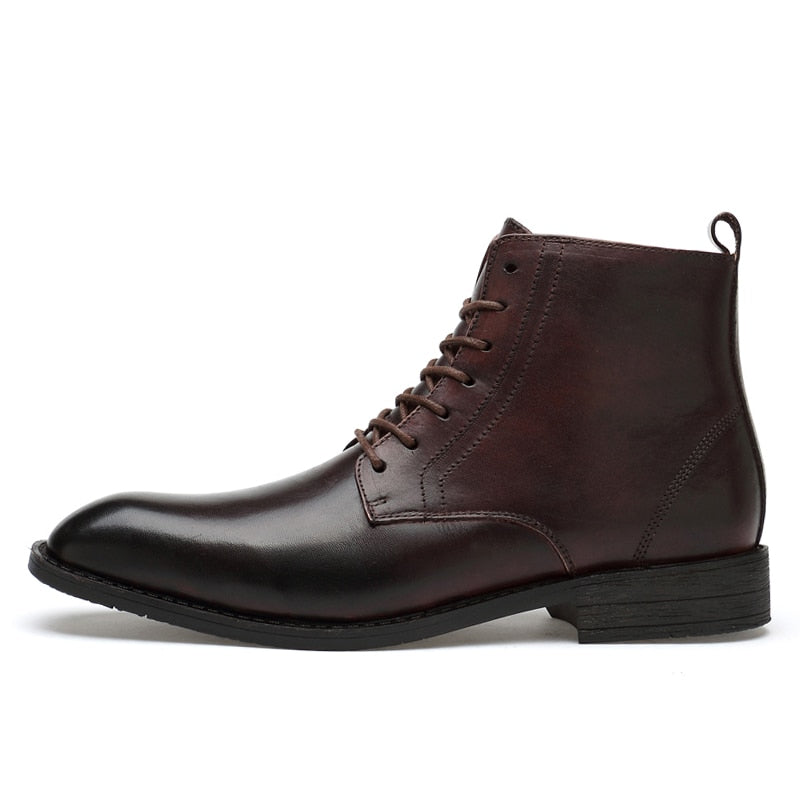 Men's Classic Genuine Leather Tall Boots
