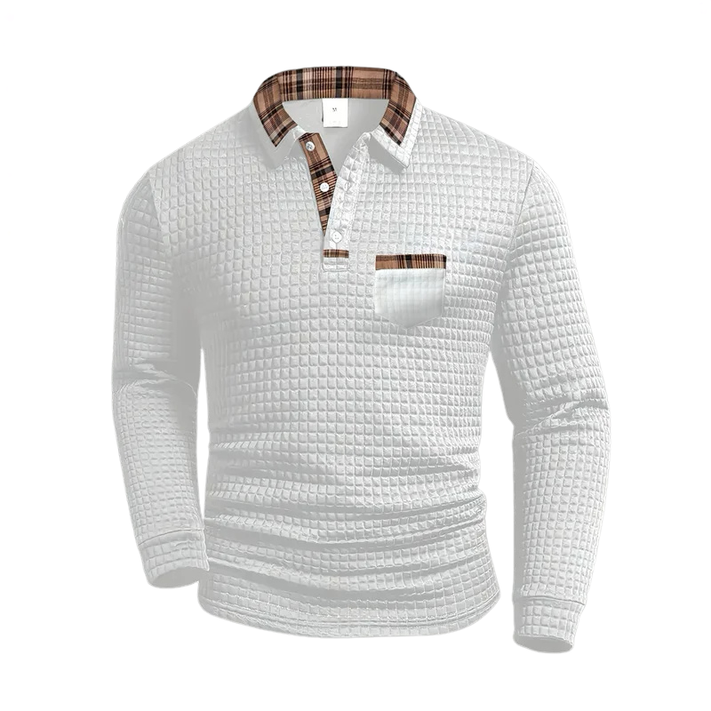 Men's Classic Knit Jumper in Cotton Blend