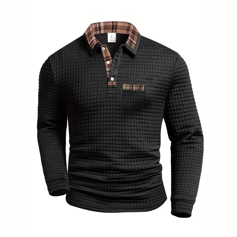 Men's Classic Knit Jumper in Cotton Blend