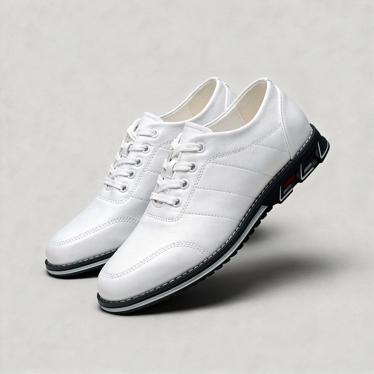 Men's Leather Slip-On Shoes