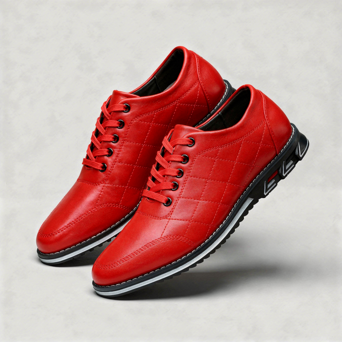 Men's Leather Slip-On Shoes