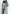 Relaxed Hooded Trench Coat with Puff Sleeves and Button Closure