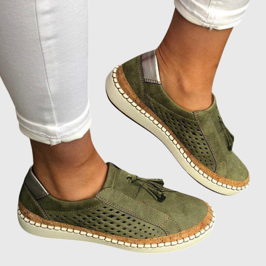 Susan | Pull On Lightweight Breathable Slip-On Sneakers