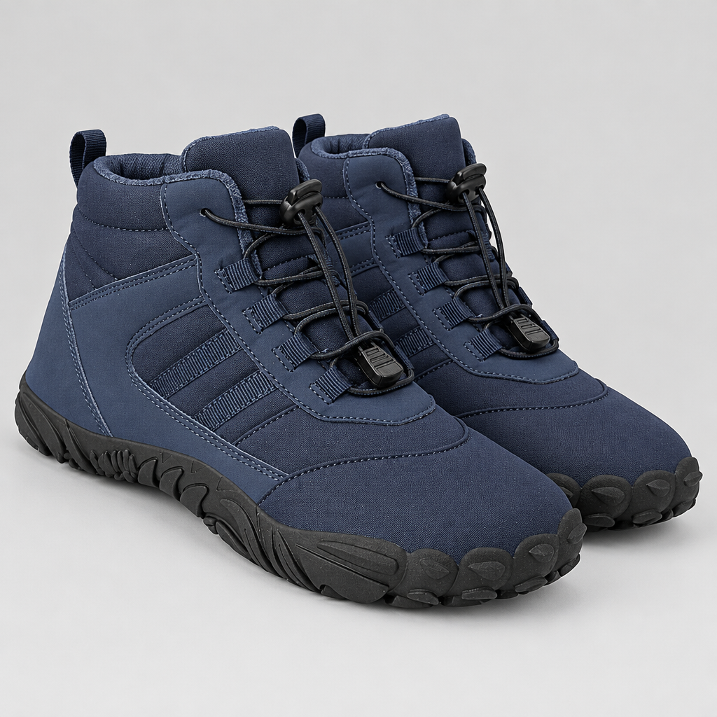 Unisex Fleece-Lined Lace-Up Boots