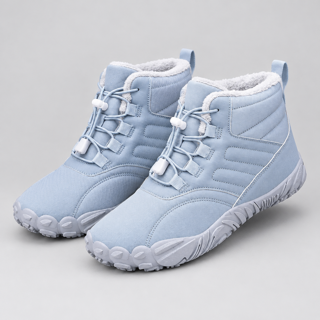 Unisex Fleece-Lined Lace-Up Boots