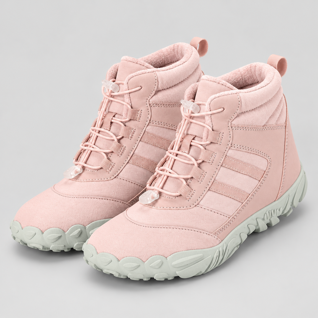 Unisex Fleece-Lined Lace-Up Boots