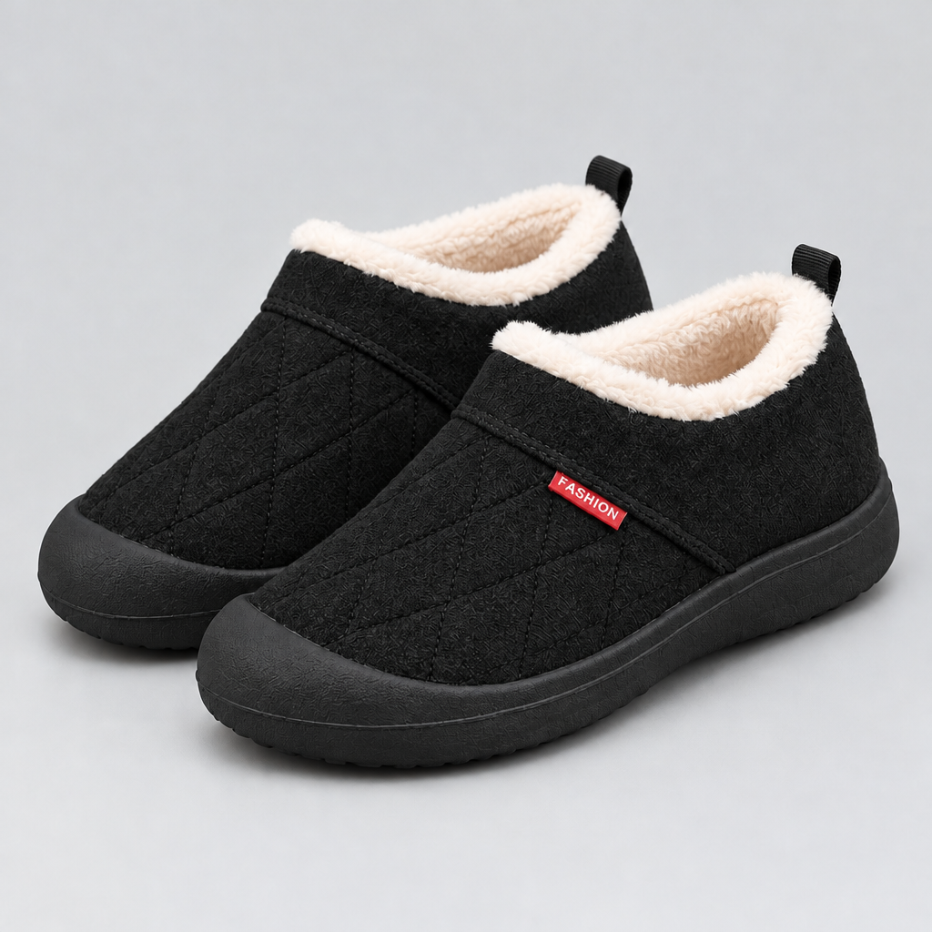 Women's Fleece-Lined Slipper Boots