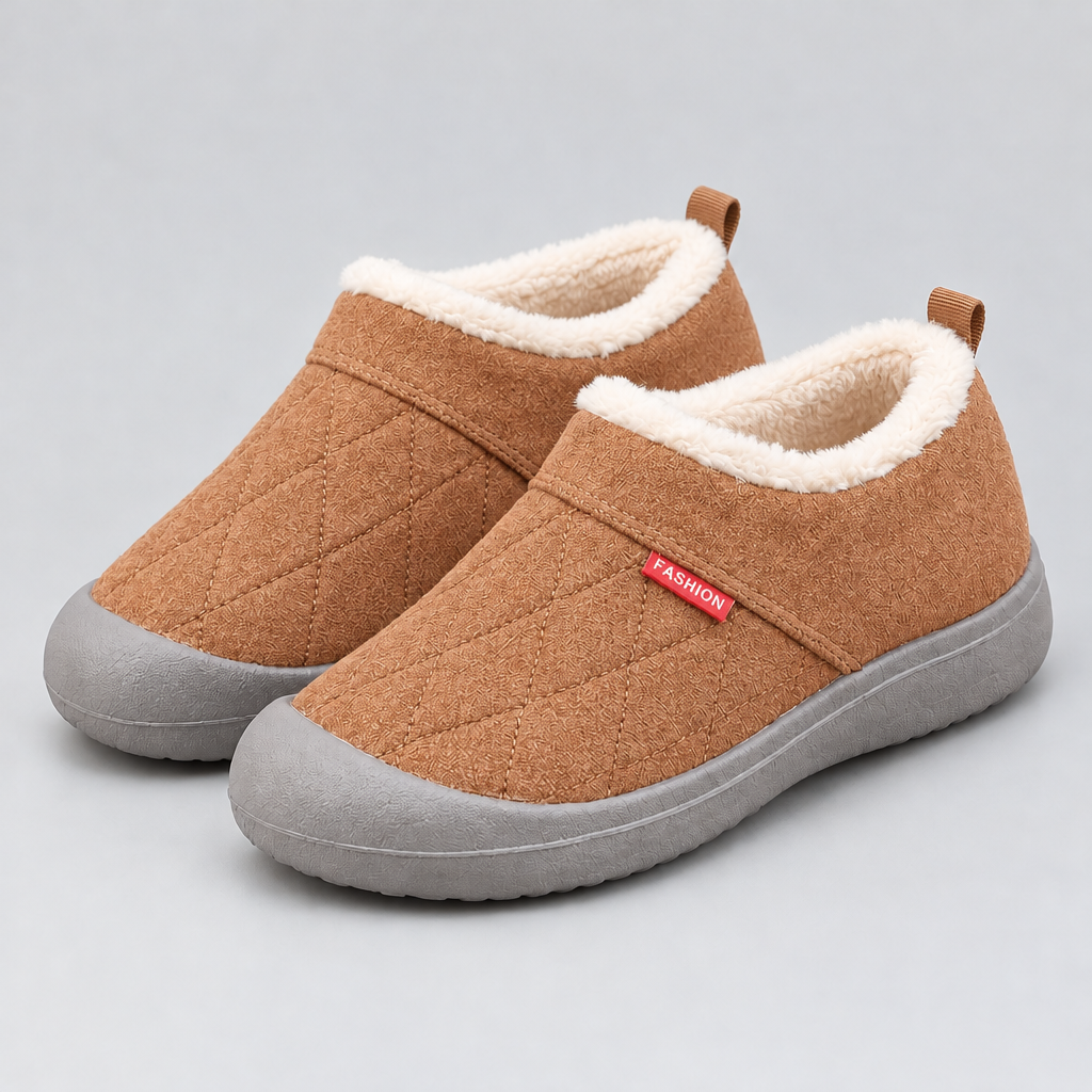 Women's Fleece-Lined Slipper Boots