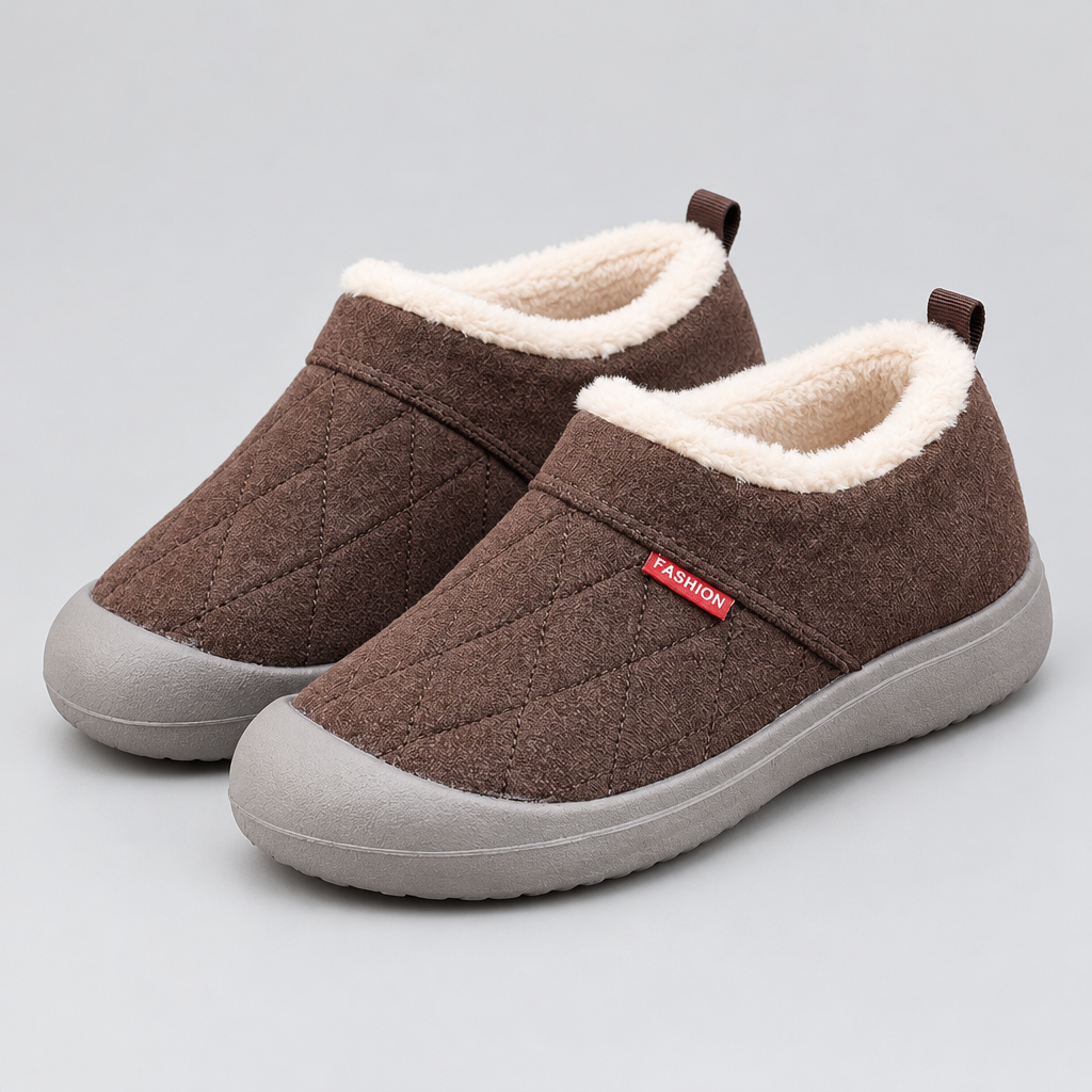 Women's Fleece-Lined Slipper Boots