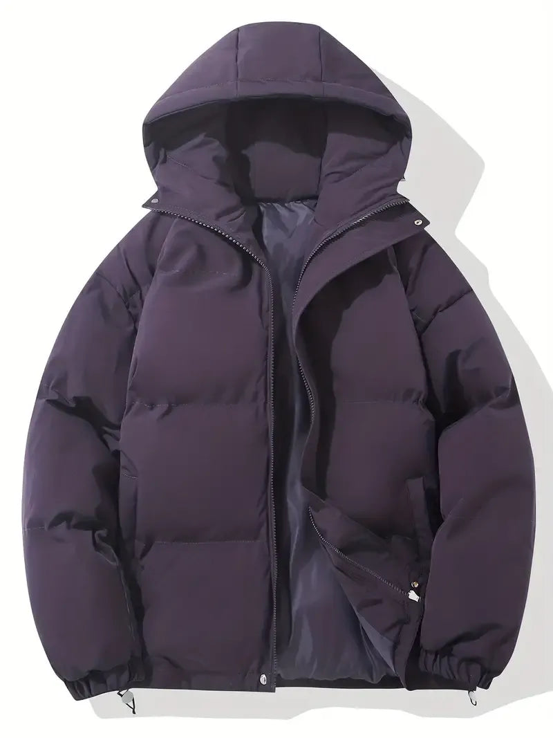 Women's Oversized Quilted Hooded Puffer Jacket