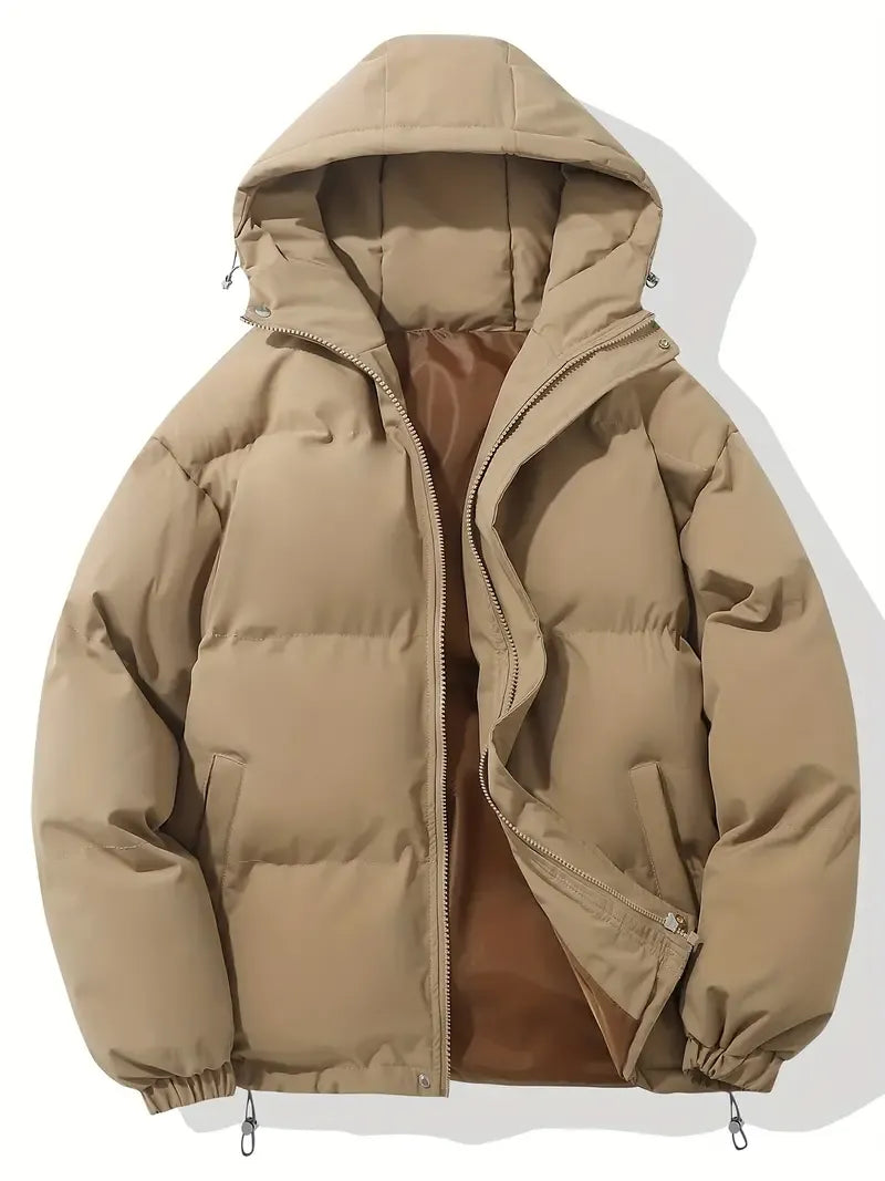 Women's Oversized Quilted Hooded Puffer Jacket