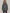 Women's Oversized Quilted Zip-Up Jacket with Stand Collar