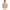 Men's cream mock neck long sleeve knit jumper — front view