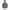 Men's denim mock neck long sleeve knit jumper — front view