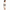 Men's white cable knit jumper with Nordic pattern and half-button neckline — side view