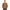 Men's khaki cable knit crew neck jumper — front view, model with hands in trouser pockets